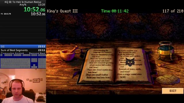 King's Quest III: To Heir Is Human Redux, Any% in 21:50 by davidtki смотреть онлайн
