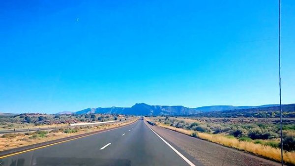 Америка. С Юга на Север штата Юта, трасса, Saint George, Utah