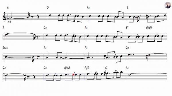 Besame Mucho Carlos Santana Alto Sax