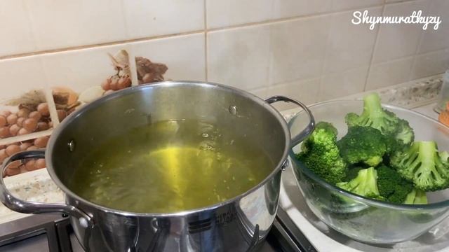 Брокколи в духовке! Брокколи қалай дайындаймыз? Как приготовить брокколи? Полезный рецепт! смотреть онлайн