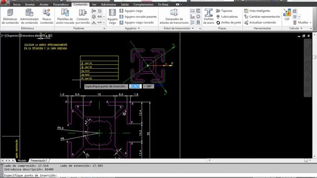 AutoCAD Mechanical: Cálculo de los segundos momentos de inercia смотреть онлайн