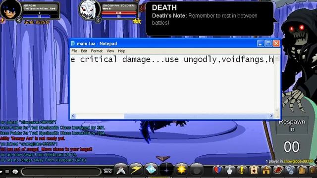 AQW Troll Spellsmith Class High Crit Tutorial смотреть онлайн