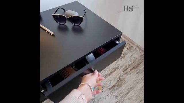 Туалетный столик + табурет ADT 008 Black LED подсветка смотреть онлайн