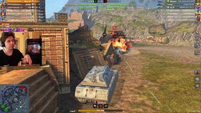 ХУДШАЯ ПУШКА 10го УРОВНЯ ● ЖДЕМ РЕБАЛАНС ЭТОГО ТАНКА ● WoT Blitz смотреть онлайн