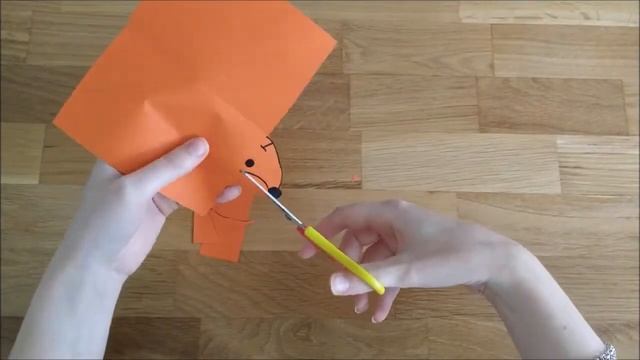 HOW TO: MAKE A PAPER HEDGEHOG | EASY FALL DIY смотреть онлайн