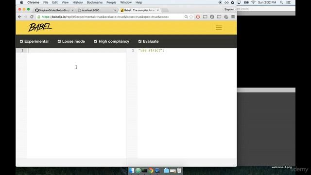 More on JSX [0.6]An Intro to React [Modern React with Redux 2020] смотреть онлайн
