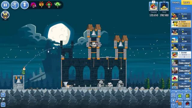 Angry Birds Friends Halloween Tournament Level 6 Week 179 3 Star Walkthrough смотреть онлайн