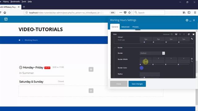 Working Hours element - XTRA WordPress Theme смотреть онлайн