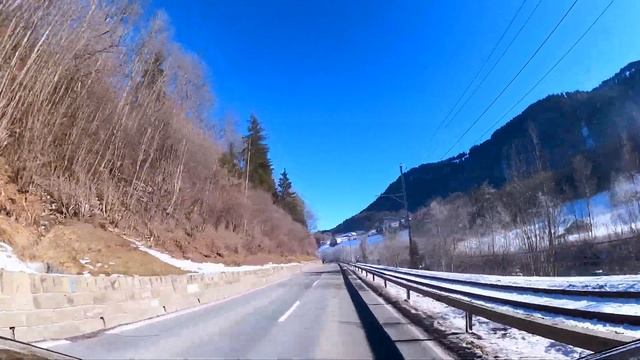 Gstaad To Interlaken ?? Switzerland ❄️WINTER Roads ❄️ 4K ULTRA HD