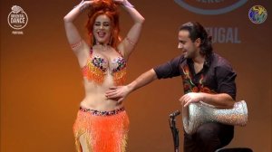 Best of Oxana Bazaeva and Artem Uzunov belly dance drum solo