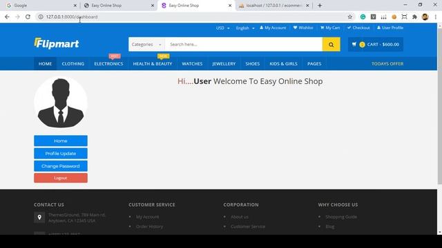 Laravel 8 Multi Auth | Fix Error for Protect Admin Dashboard Part 13 смотреть онлайн