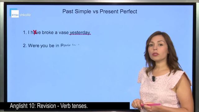 Anglisht 10 - Revision - Verb Tenses смотреть онлайн