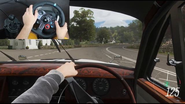 Rebuilding A Jaguar MK2 - Forza Horizon 4 (Steering Wheel + Shifter) Gameplay смотреть онлайн