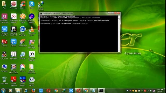 MS Office 2010 Easy Activation By Cmd