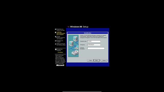 Windows 98 - Installation in Virtualbox смотреть онлайн