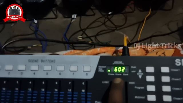 12 Par Light 3 Colour Running In Dmx 512. Part:-1 || Dmx 512 Controller Programming. Dj Light Trick смотреть онлайн