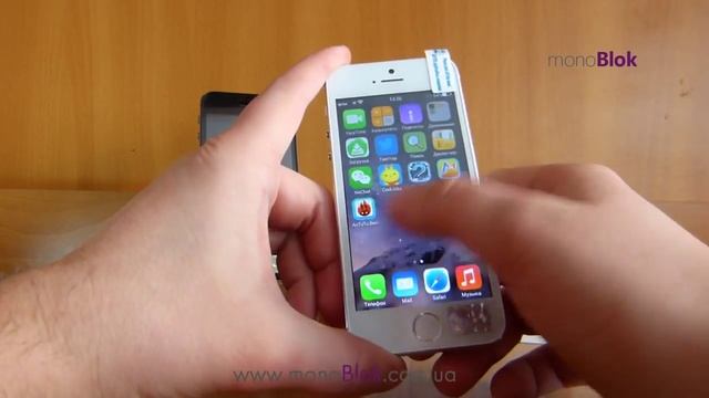 Бюджетный iPhone 5S на ОС Android в металлическом корпусе. смотреть онлайн
