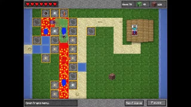 Video Game Walkthrough - Game Minecraft Tower Defense | Walkthrough Games Challenge