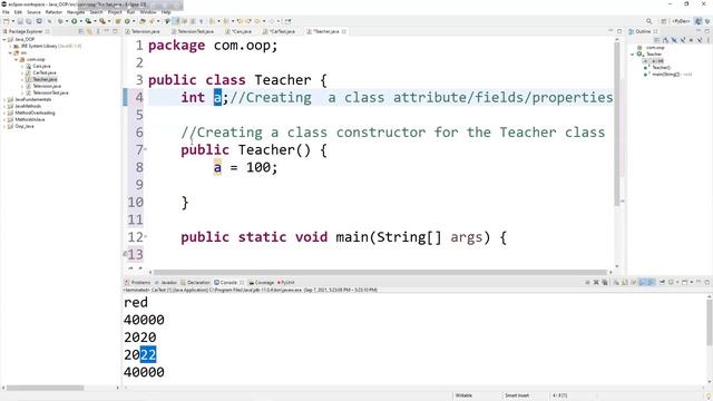 CONSTRUCTOR IN JAVA|JAVA TUTORIAL FOR BEGINNERS|CORE JAVA|PART- смотреть онлайн
