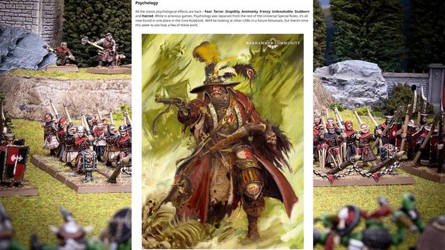 NEWS - Morale & Psychology Rules - Warhammer The Old World - Old World Almanack - Warhammer Fantasy смотреть онлайн