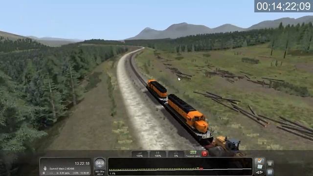 MARIAS PASS - TIME LAPS - TRAIN SIMULATOR RUSSIAN COMMUNITY смотреть онлайн