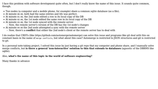 Software Engineering: CRDTs and merge conflicts in DB design смотреть онлайн