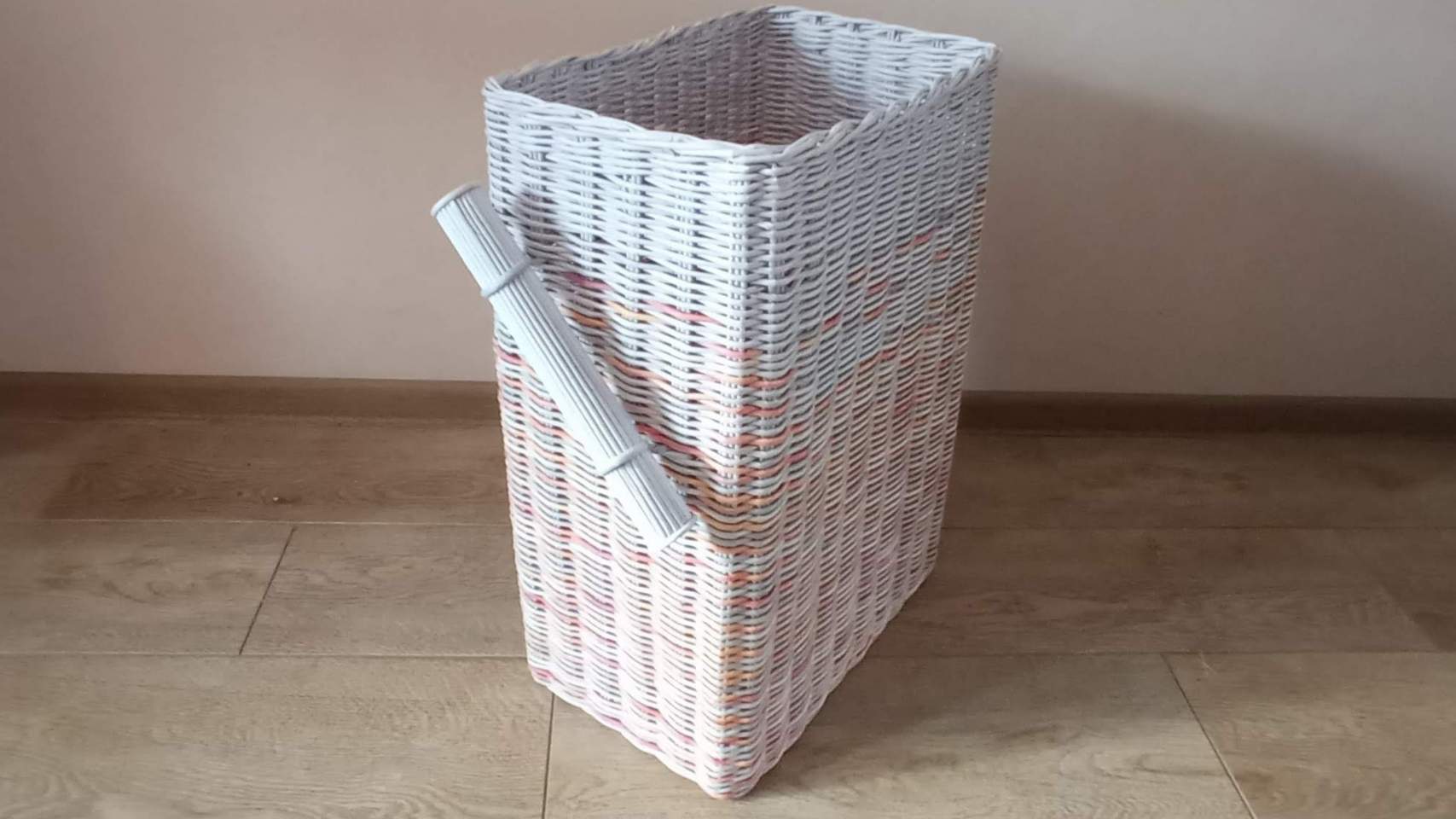 МК. Большая вертикальная коробка из бумажной лозы. #200 смотреть онлайн