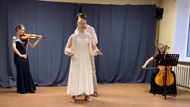 «Ты меня на рассвете разбудишь..» из рок-оперы «Юнона и авось», Плотникова Вероника, Станислав Вязо смотреть онлайн