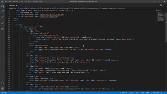 MILESTONE 2 - DAY THREE || FORM SELECT - BOOTSTRAP COMPONENTS || PERSONS OF INTEREST смотреть онлайн
