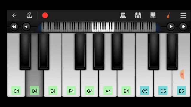 TERI MERI MOBILE PIANO PLAY смотреть онлайн
