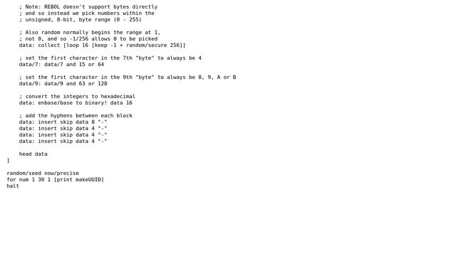 Code Review: A Version 4 UUID Implementation смотреть онлайн