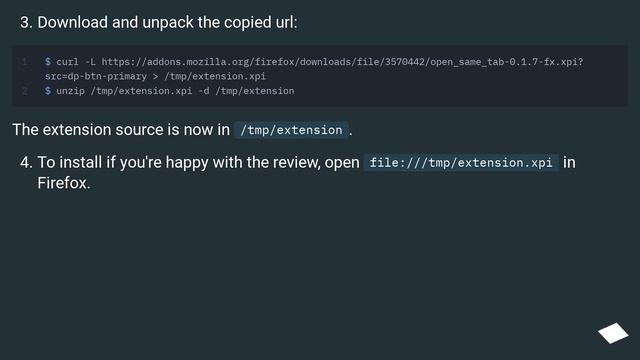 How to examine source code of Firefox extension before installing it? смотреть онлайн