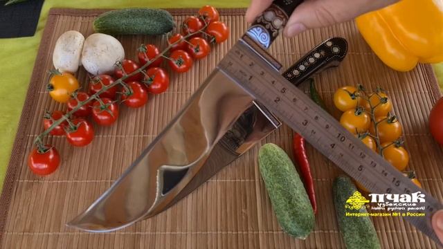 Эксклюзивный пчак из стали 95x18 выполненный на заказ | @p4aki смотреть онлайн