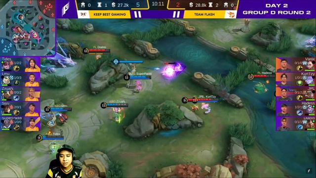 HADES KOCAK ACAK2 SEPUH FANNY ZXUAN 🔥 KEEP BEST GAMING VS TEAM FLASH GAME 1 смотреть онлайн