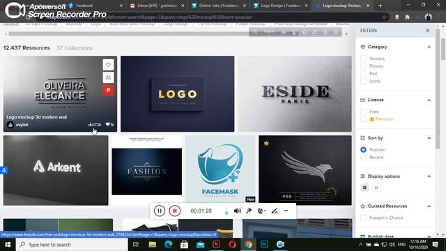how to download Mockup PSD file (Bangla Tutorial) free - How to Earn Money From Freepik -logo mocku смотреть онлайн
