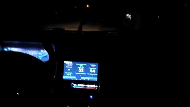 катаемся ночью, вид в салоне ночью. 18+ смотреть онлайн