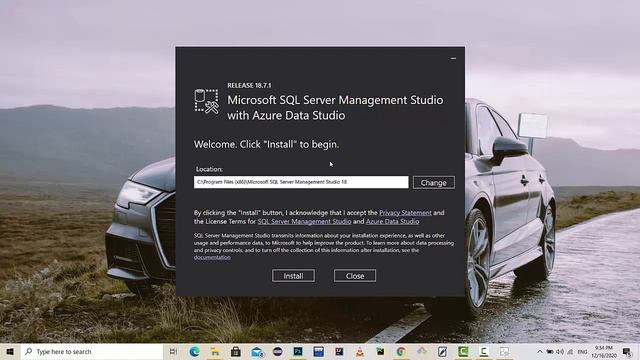 Introduction to Database | Installation of sql management studio 18.7. 1 смотреть онлайн