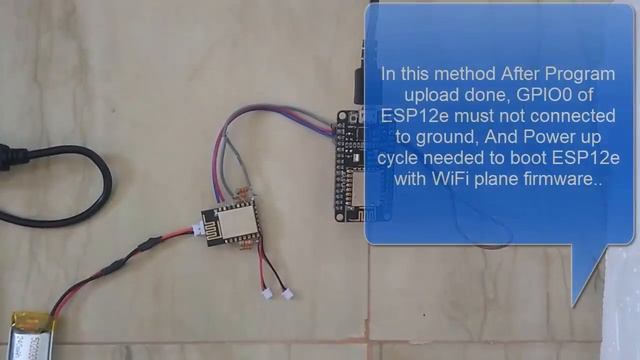 DIY WiFi Plane - ESP12e Firmware Upload смотреть онлайн