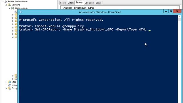 Get-GPOReport | Powershell to get GPO report for multiple GPO's - 2020 смотреть онлайн