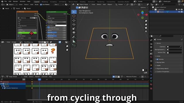 Face textures | Roblox Blender Animation Face Rig Tutorial смотреть онлайн