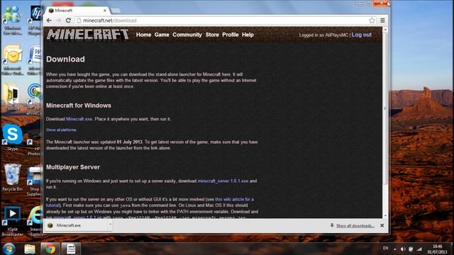 How To Download The New Minecraft Launcher - 1.6.1 - (Windows) смотреть онлайн