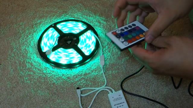TaoTronics TT-SL001 5050 RGB LED Strip Light Kit Review смотреть онлайн