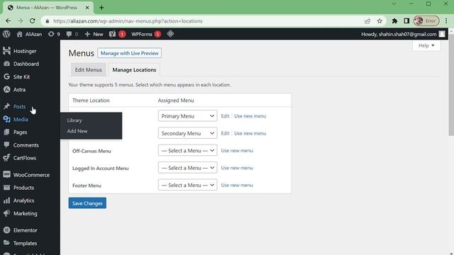WordPress Astra theme Primary menu is not showing on the header or header disappeared Plz Help me. смотреть онлайн