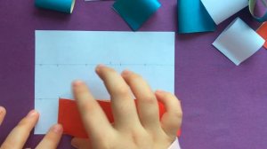 Мастер класс  флаг России из цветной бумаги  Поделка в садик  школу на 23 февраля, 9мая, день Росси