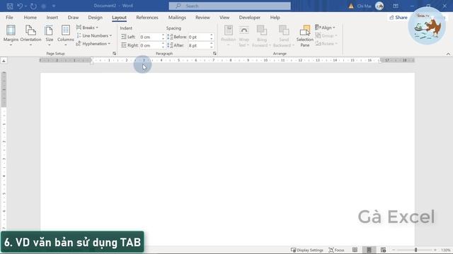 Hướng dẫn sử dụng TAB trong Word смотреть онлайн