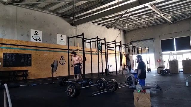 James Ferron, Crossfit Moor, Quarter Finals Test 5, 2023, RX Oceania Region.