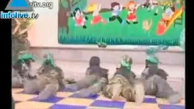 Hamas teaching the next generation to hate non muslims. смотреть онлайн
