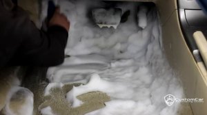 Правильная Химчистка светлого салона автомобиля своими руками. Чистка пола !