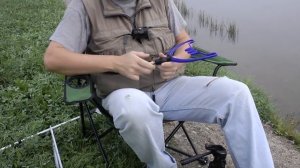 Самодельная подставка для фидера за 10 минут. Фидер.