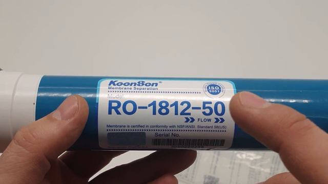KeenSen RO-1812-50 мембрана обратного осмоса смотреть онлайн